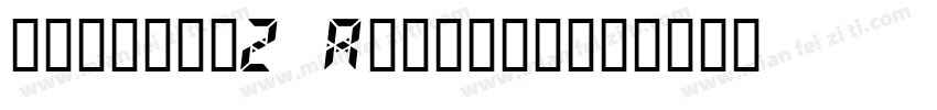 digital2 Regular字体转换